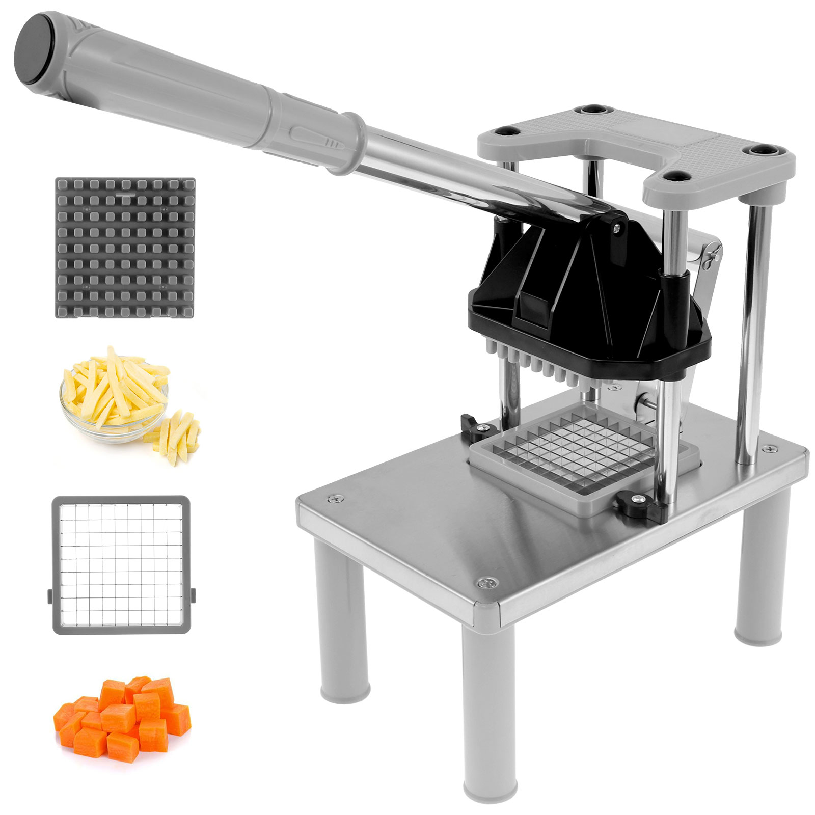 Kitchen Gadgets Vegetable Chopper - Commercial Vegetable Fruit Chopper French Fry