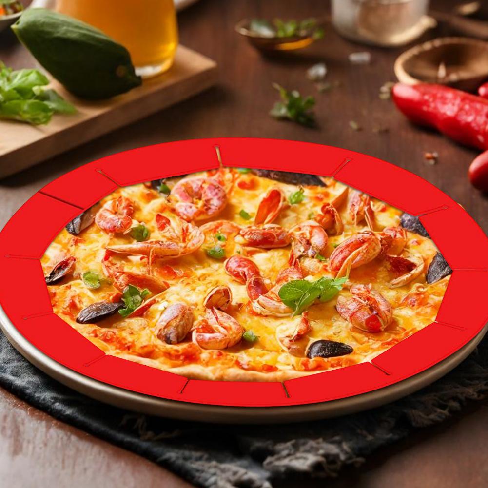 Pizza Stone Baking - 2025 Silicone Pie Crust Shields Adjustable