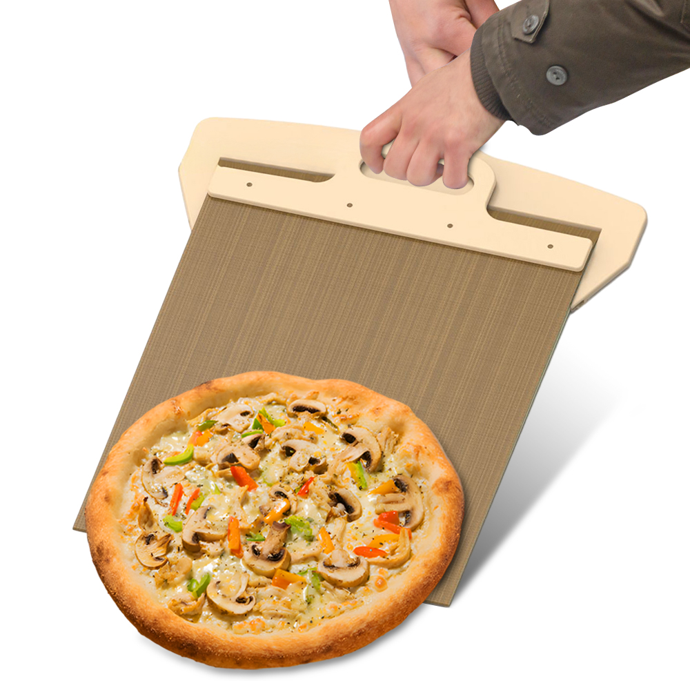 Pizza Stone Baking - Sliding Pizza Peel - 12 inch