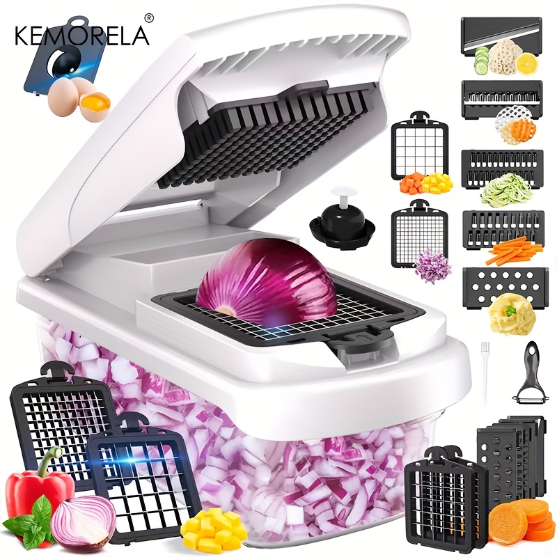 Kitchen Gadgets Vegetable Chopper - 14/15 in 1 Multifunctional Vegetable Chopper