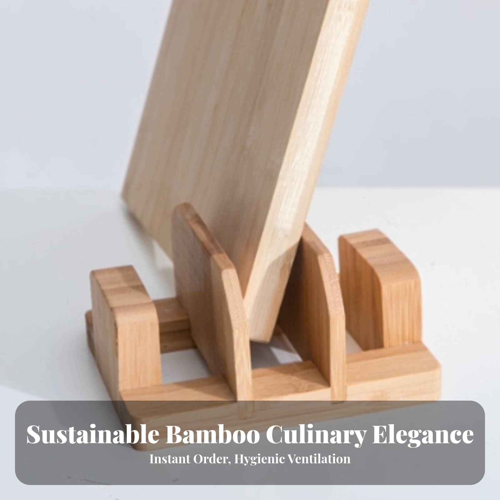 Bamboo Chopping Board Rack No- - Bamboo Cutting Board recension och pris