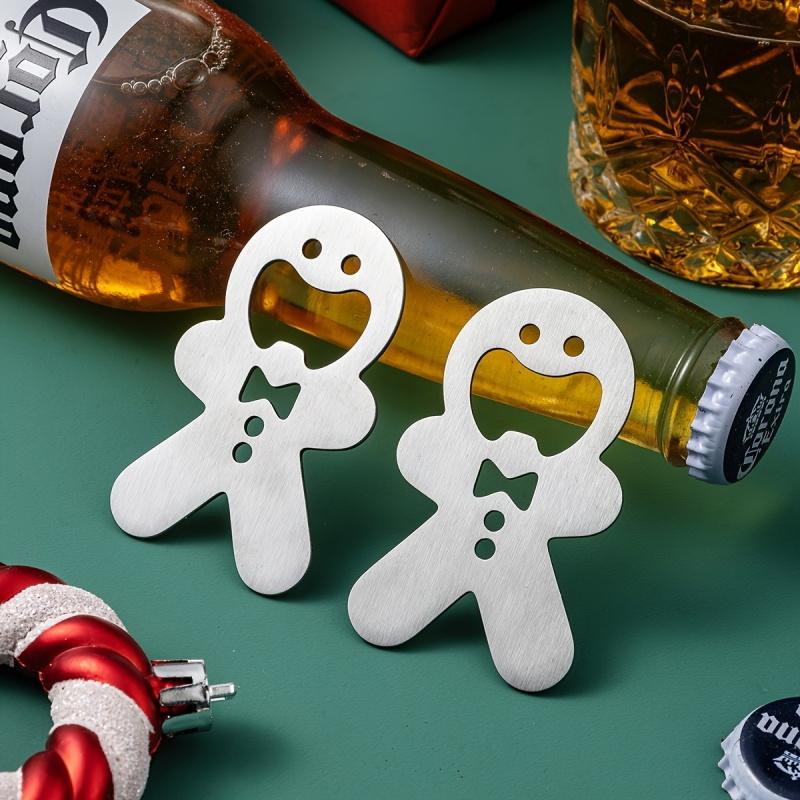 Gingerbread Man Bottle Opener  - Kitchen Gadgets For Gifts recension och pris