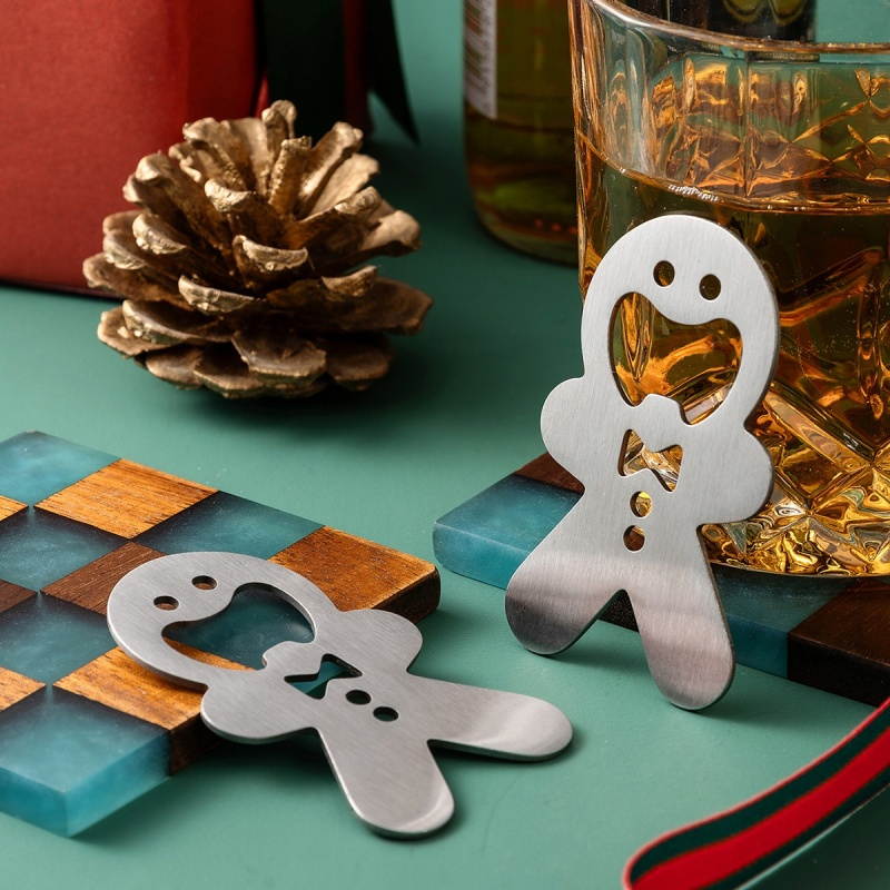 Gingerbread Man Bottle Opener  - Kitchen Gadgets For Gifts recension och pris