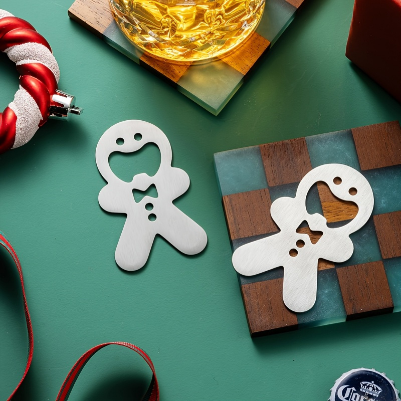 Gingerbread Man Bottle Opener  - Kitchen Gadgets For Gifts recension och pris