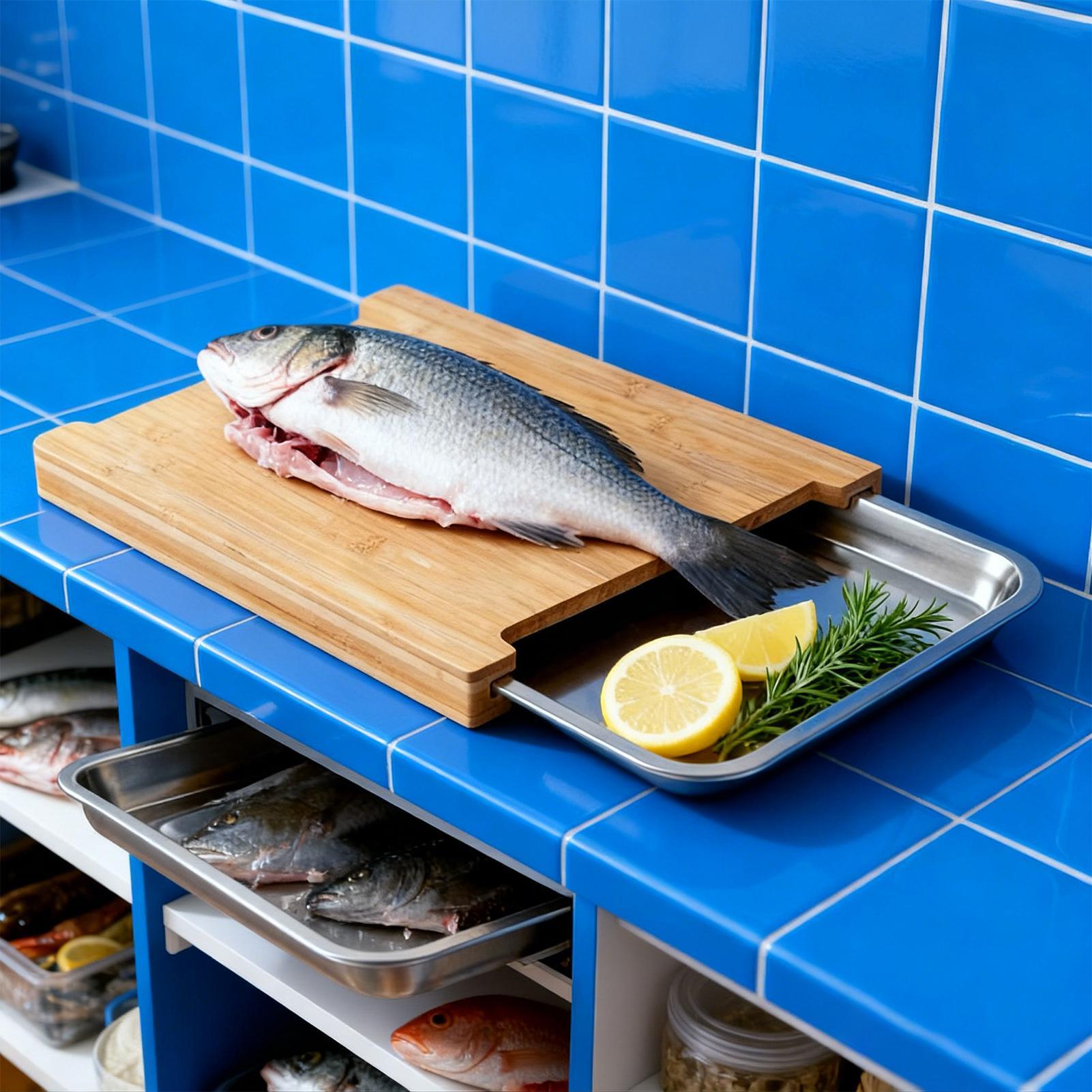 Wooden Cutting Board Non-Slip  - Bamboo Cutting Board recension och pris