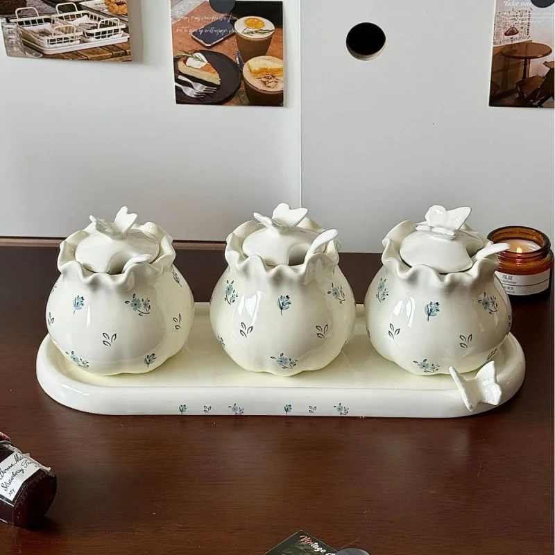 Set of 3 Vintage Porcelain Sal - Kitchen Gadgets Vintage recension och pris
