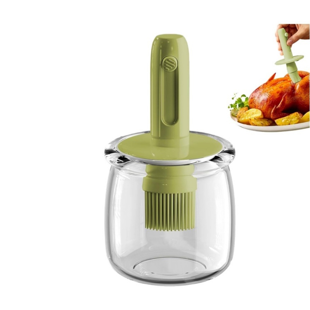 Cooking Oil Dispenser， Lightwe - Kitchen Gadgets Dispenser Brush Holder recension och pris