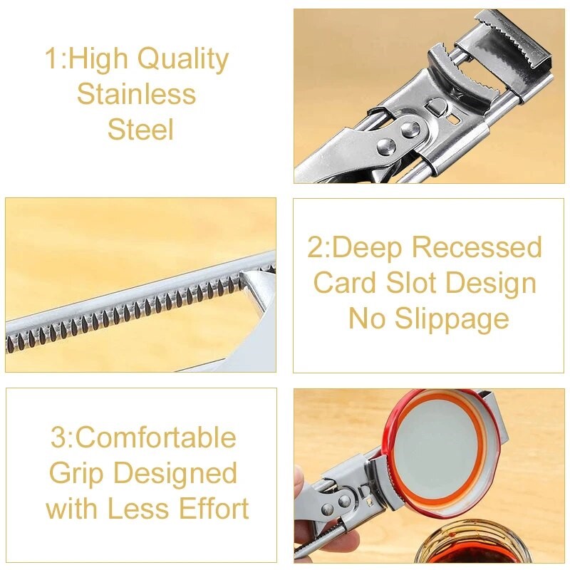 Stainless Steel Kitchen Tools  - Kitchen Gadgets Jar Openers recension och pris