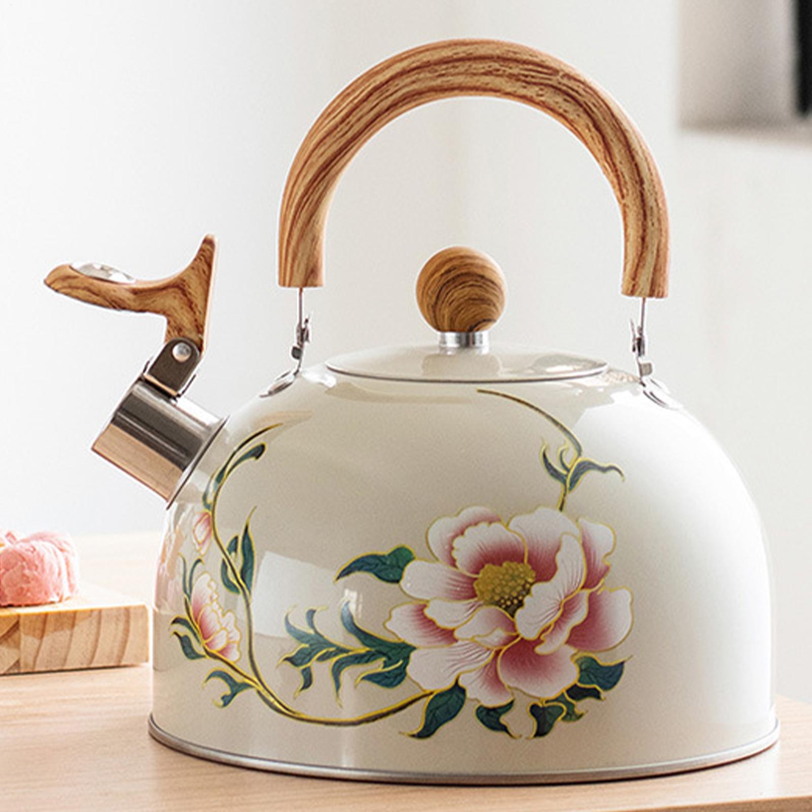 Boiler Kettle Vintage Floral E - Kitchen Gadgets Vintage recension och pris