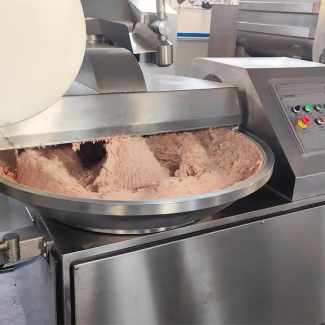 Commercial Sausage Bowl Cutter - Vegetable Chopper recension och pris