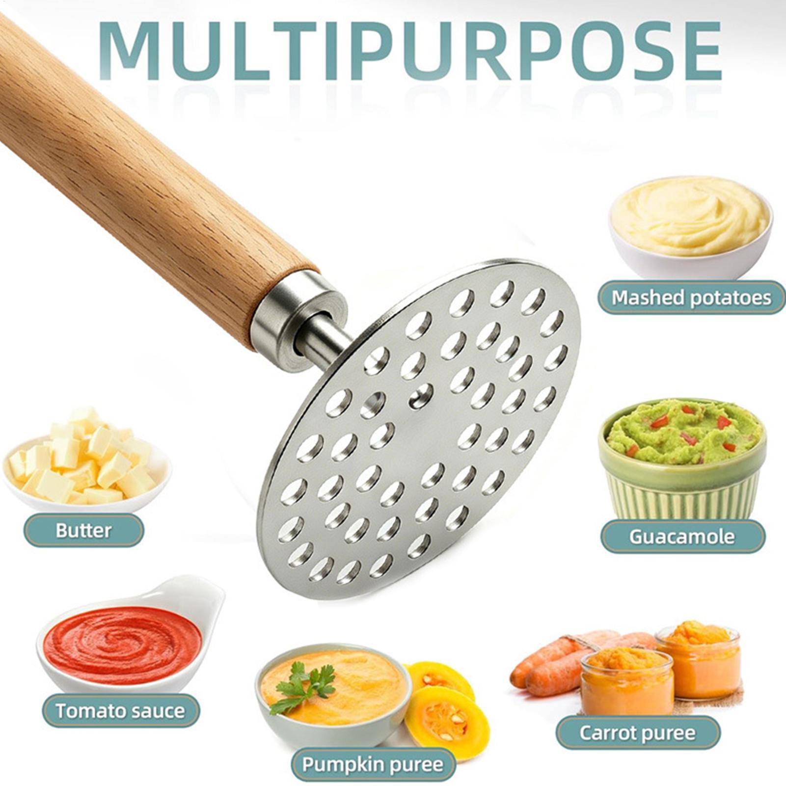 Manual Potato Masher Stainless - Kitchen Room Gadgets recension och pris