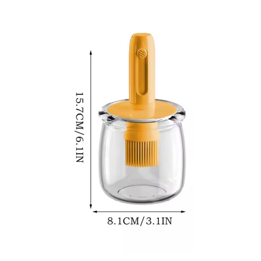 Cooking Oil Dispenser， Lightwe - Kitchen Gadgets Dispenser Brush Holder recension och pris