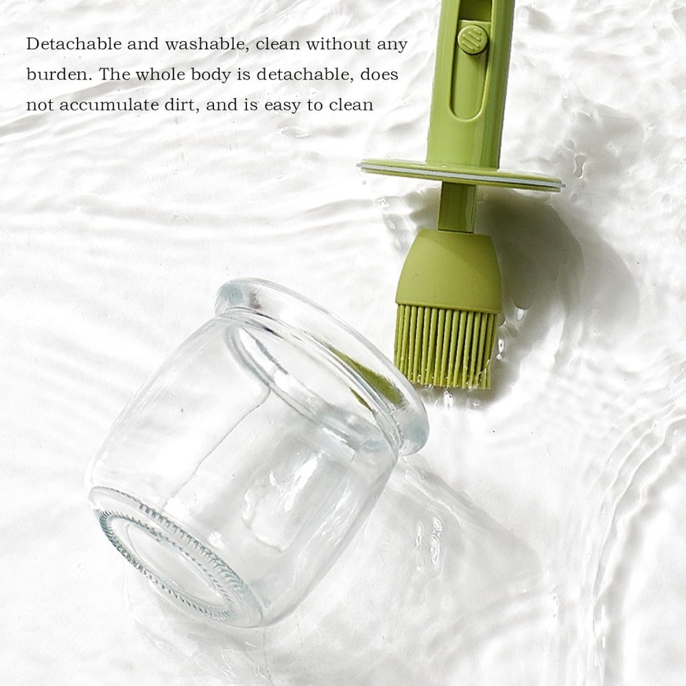 Cooking Oil Dispenser， Lightwe - Kitchen Gadgets Dispenser Brush Holder recension och pris