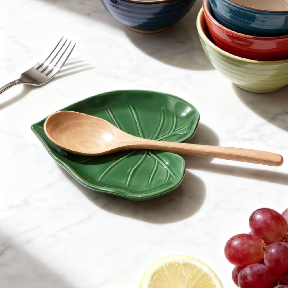 Kitchen Gadget Ceramic Leaf Sp - Kitchen Gadgets For Gifts recension och pris