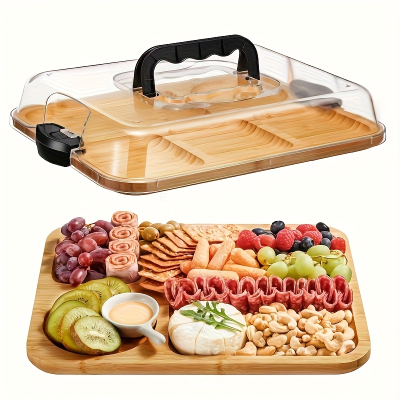 Bamboo Cutting Board with Lid  - Bamboo Cutting Board recension och pris