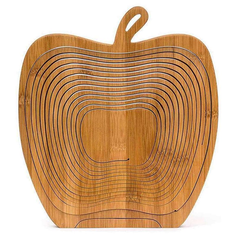 3X Foldable Shaped Basket, Fol - Bamboo Cutting Board recension och pris