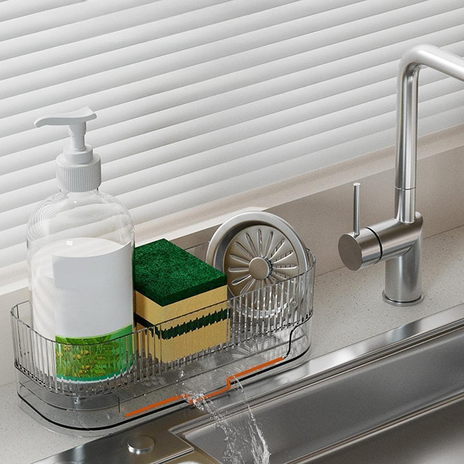 Kitchen Sink Organizer, with D - Kitchen Room Gadgets recension och pris