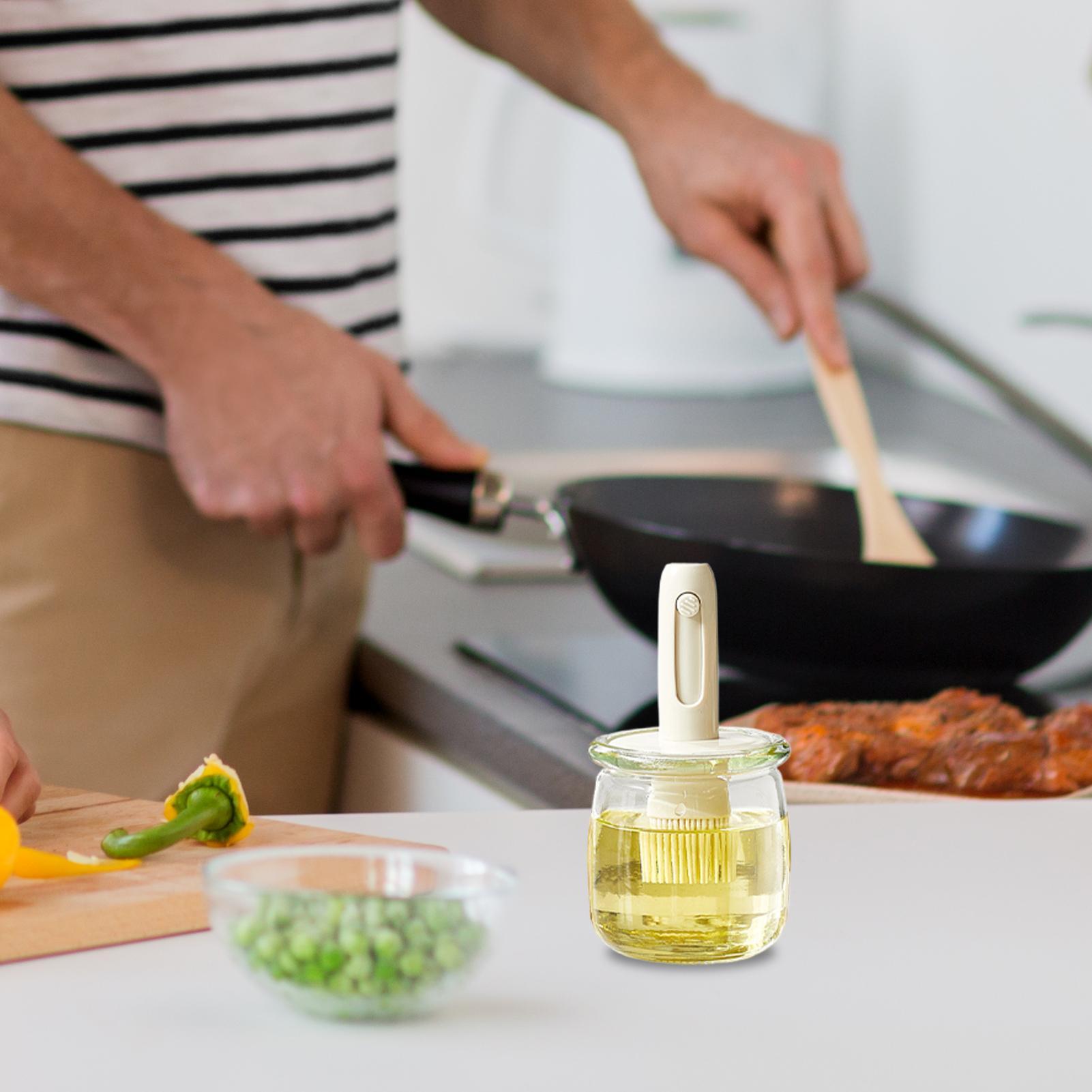 Oil Dispenser For Kitchen Ligh - Kitchen Gadgets Dispenser Brush Holder recension och pris