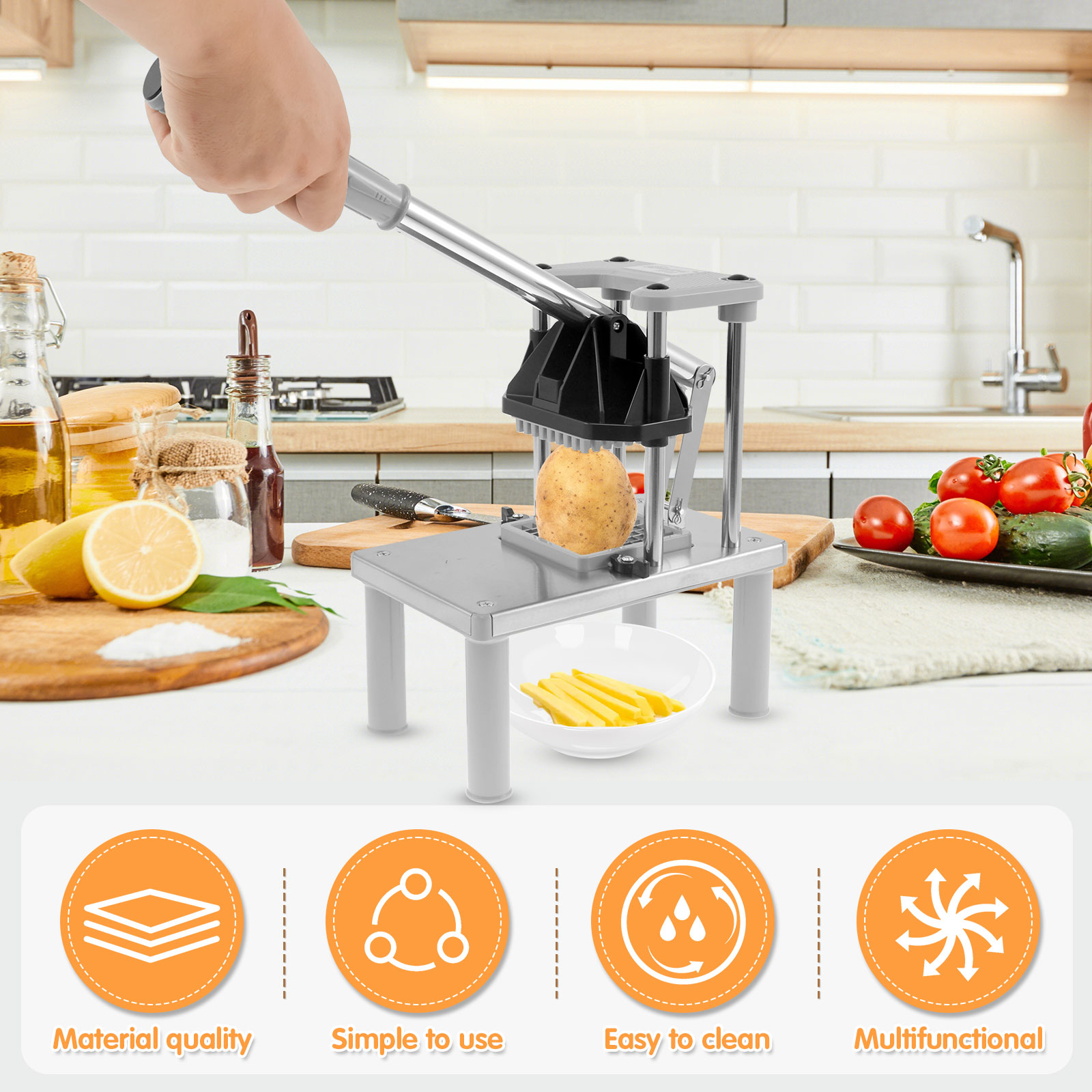 Commercial Vegetable Fruit Cho - Kitchen Gadgets Vegetable Chopper recension och pris