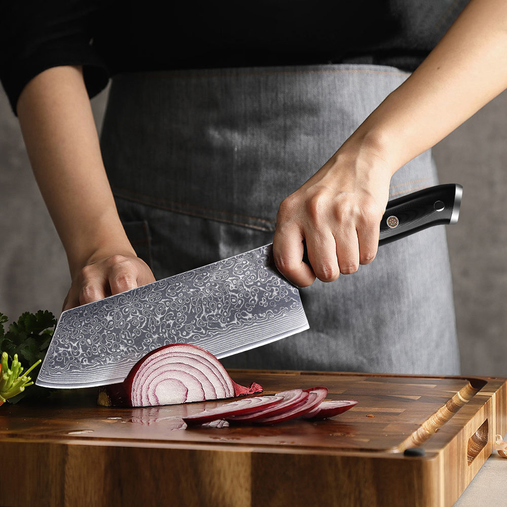 MOSTODOZO 7.5-inch Cleaver Kni - Kitchen Gadgets Vegetable Chopper recension och pris