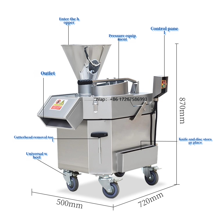 Factory Price Commercial Veget - Vegetable Chopper recension och pris