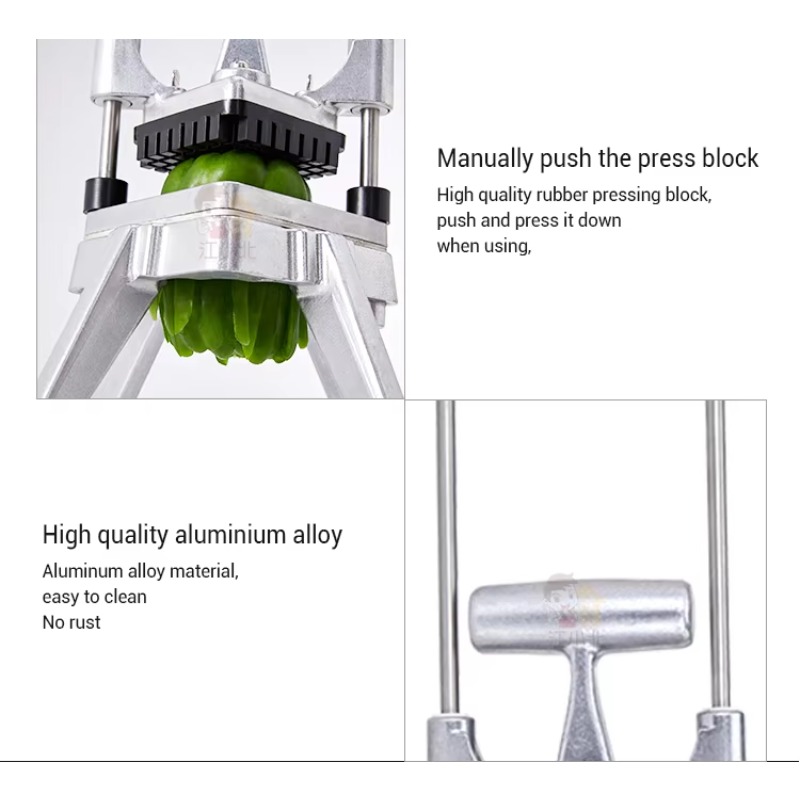Kitchen Tools Manual Potato Ch - Vegetable Chopper recension och pris