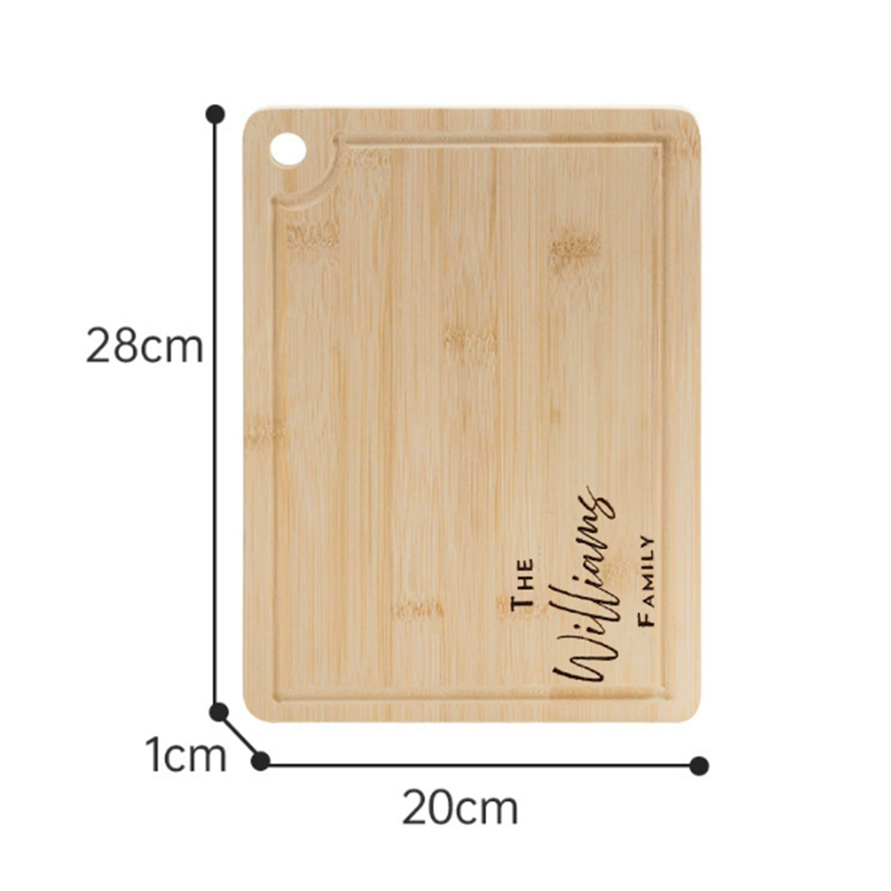 Personalized Name 1Pcs Engrave - Bamboo Cutting Board recension och pris