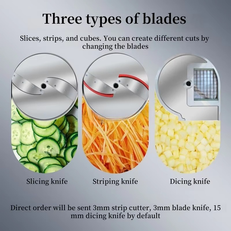 2.2Kw multifunctional green on - Vegetable Chopper recension och pris
