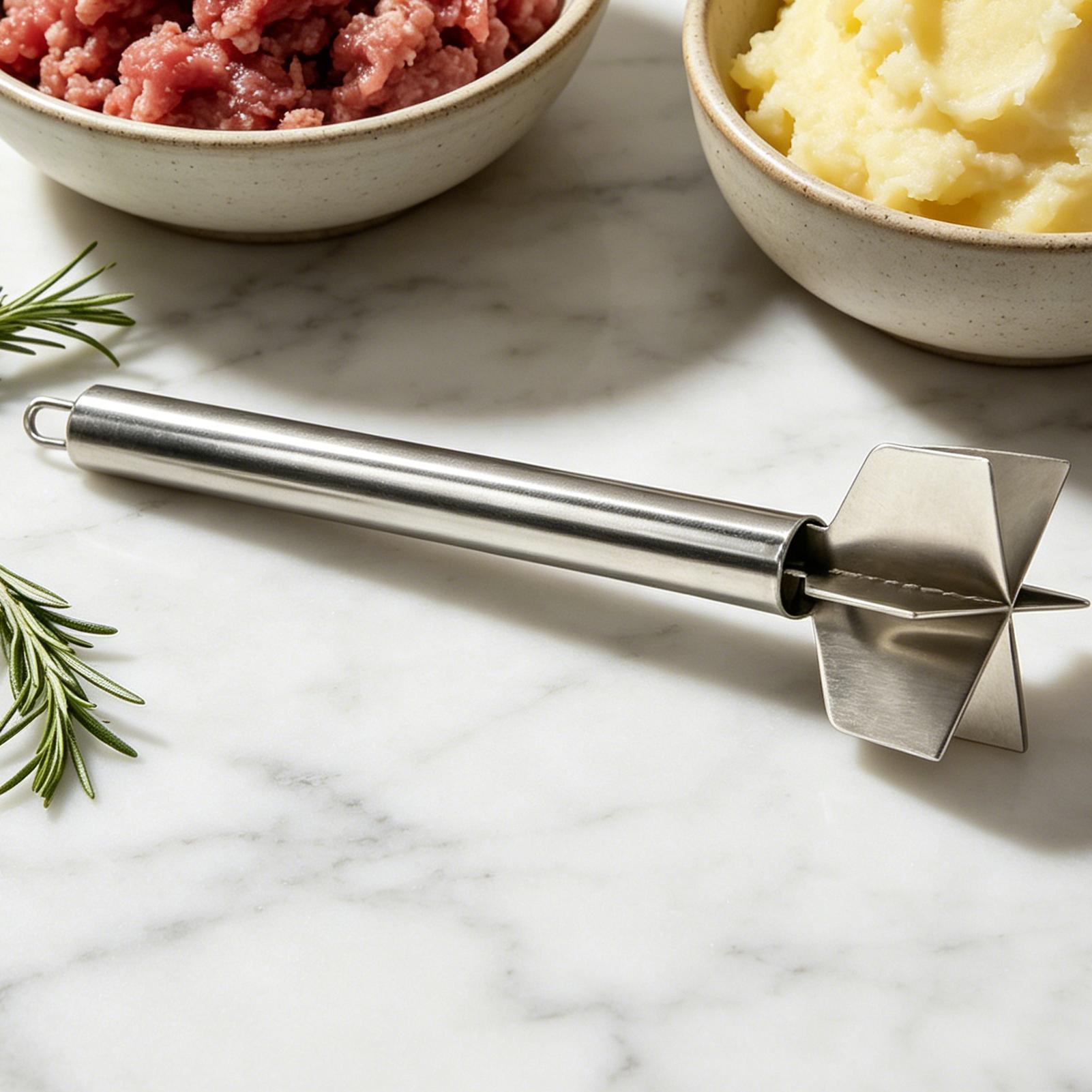 Ground Beef Chopper Tool 6-Lea - Kitchen Gadgets Vegetable Chopper recension och pris