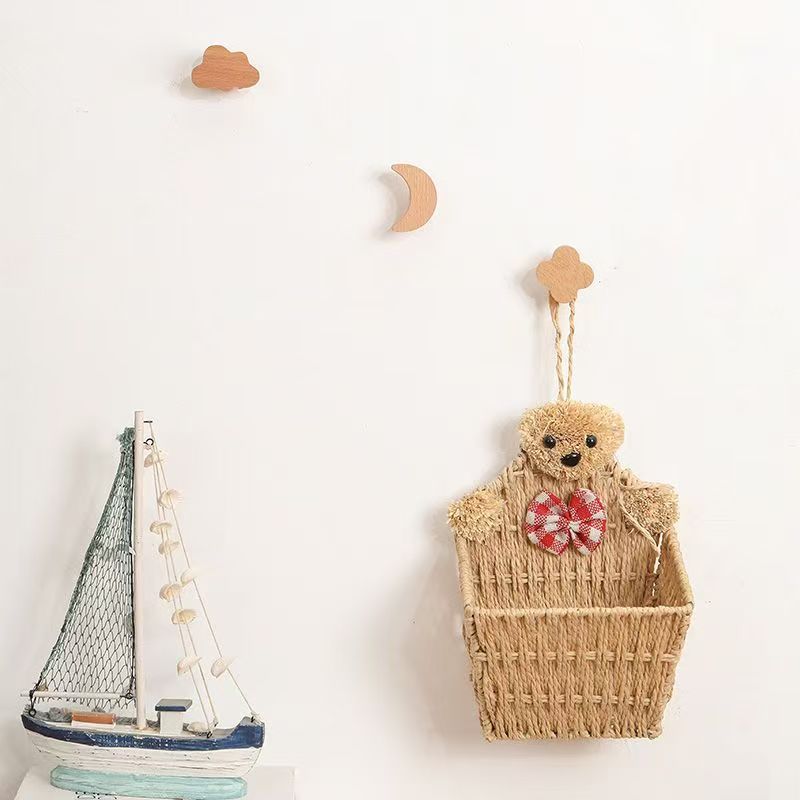 1pc Wooden Hooks Cute Room Dec - Kitchen Room Gadgets recension och pris