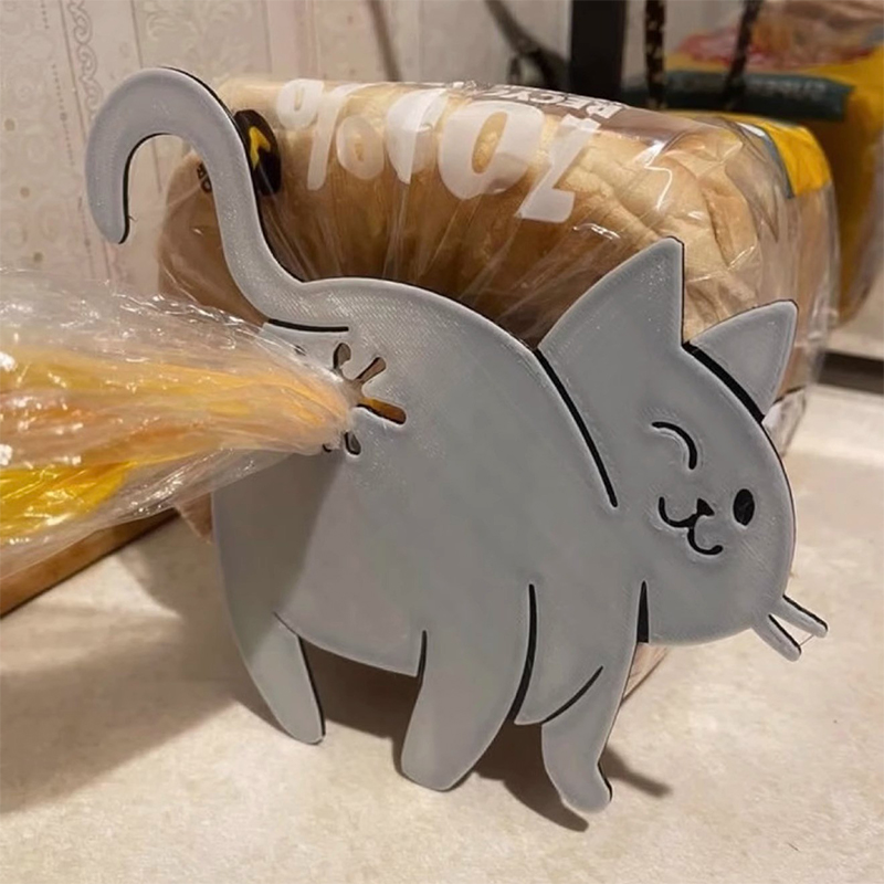 2pcs Funny Cat Butt Bag Clip,  - Funny Kitchen Gadgets Gifts recension och pris