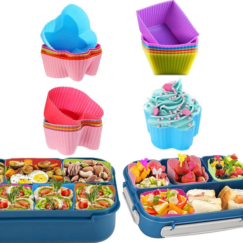 8 Pcs Silicone Lunch Box Divid - Silicone Baking Mat recension och pris