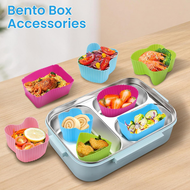 8 Pcs Silicone Lunch Box Divid - Silicone Baking Mat recension och pris