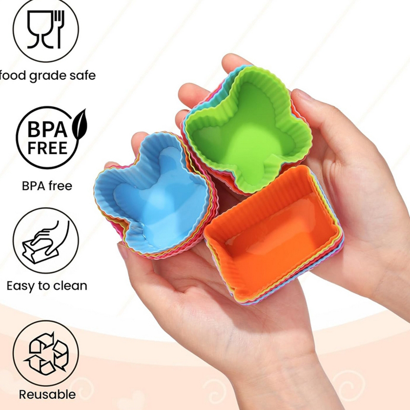 8 Pcs Silicone Lunch Box Divid - Silicone Baking Mat recension och pris