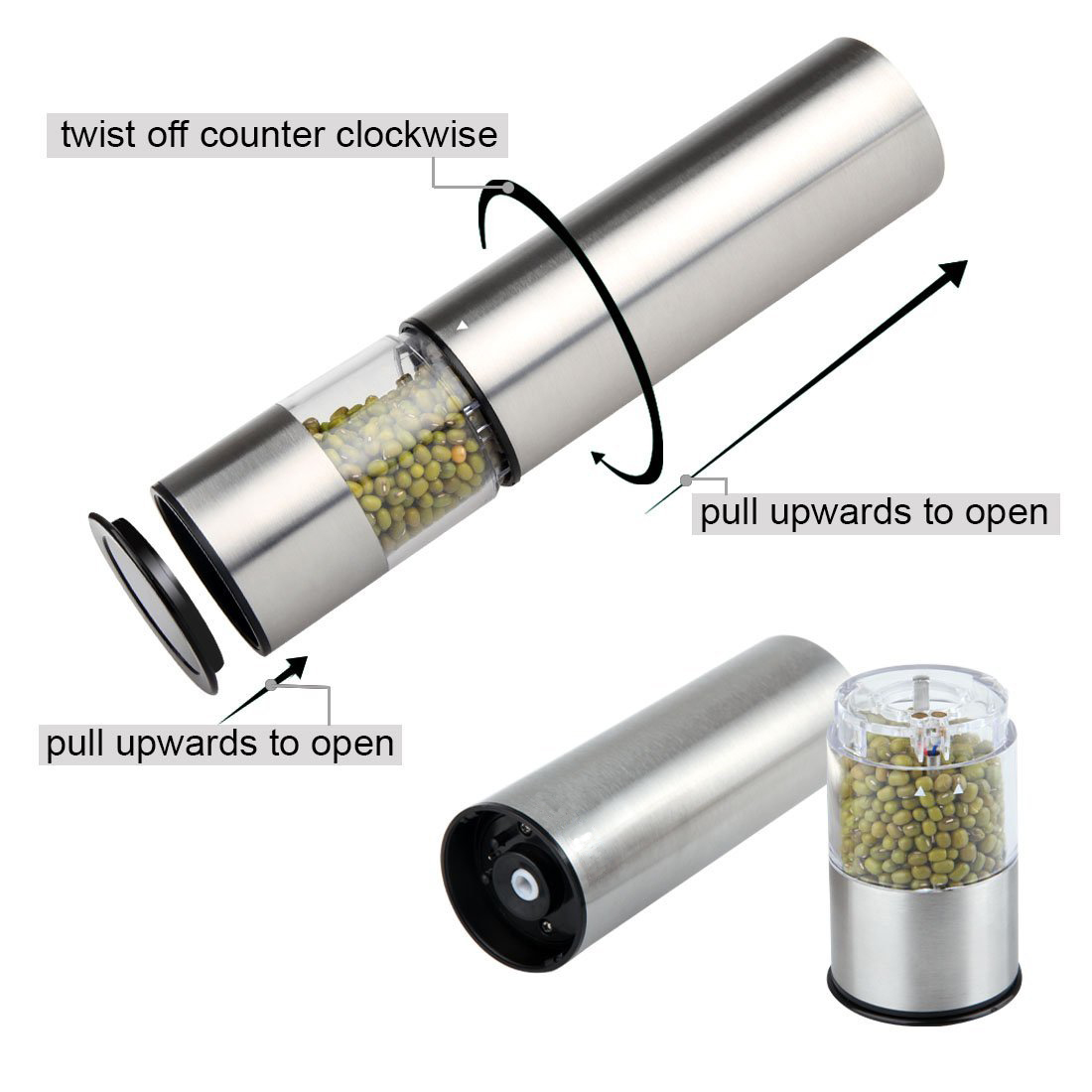 A56T-Stainless Steel Electric  - Kitchen Gadgets For Gifts recension och pris