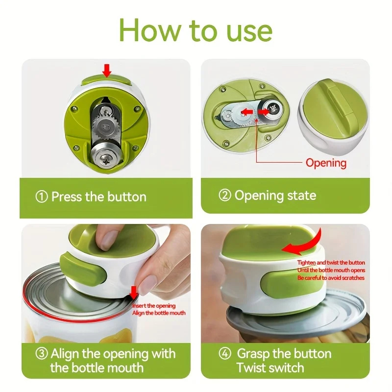 Portable Manual Can Opener Bee - Kitchen Gadgets Jar Openers recension och pris