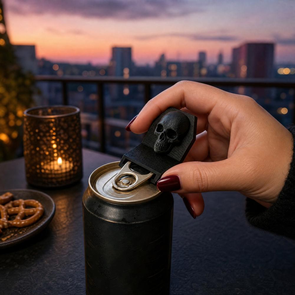Manual Opener Gothic Skull Ope - Kitchen Gadgets For Gifts recension och pris