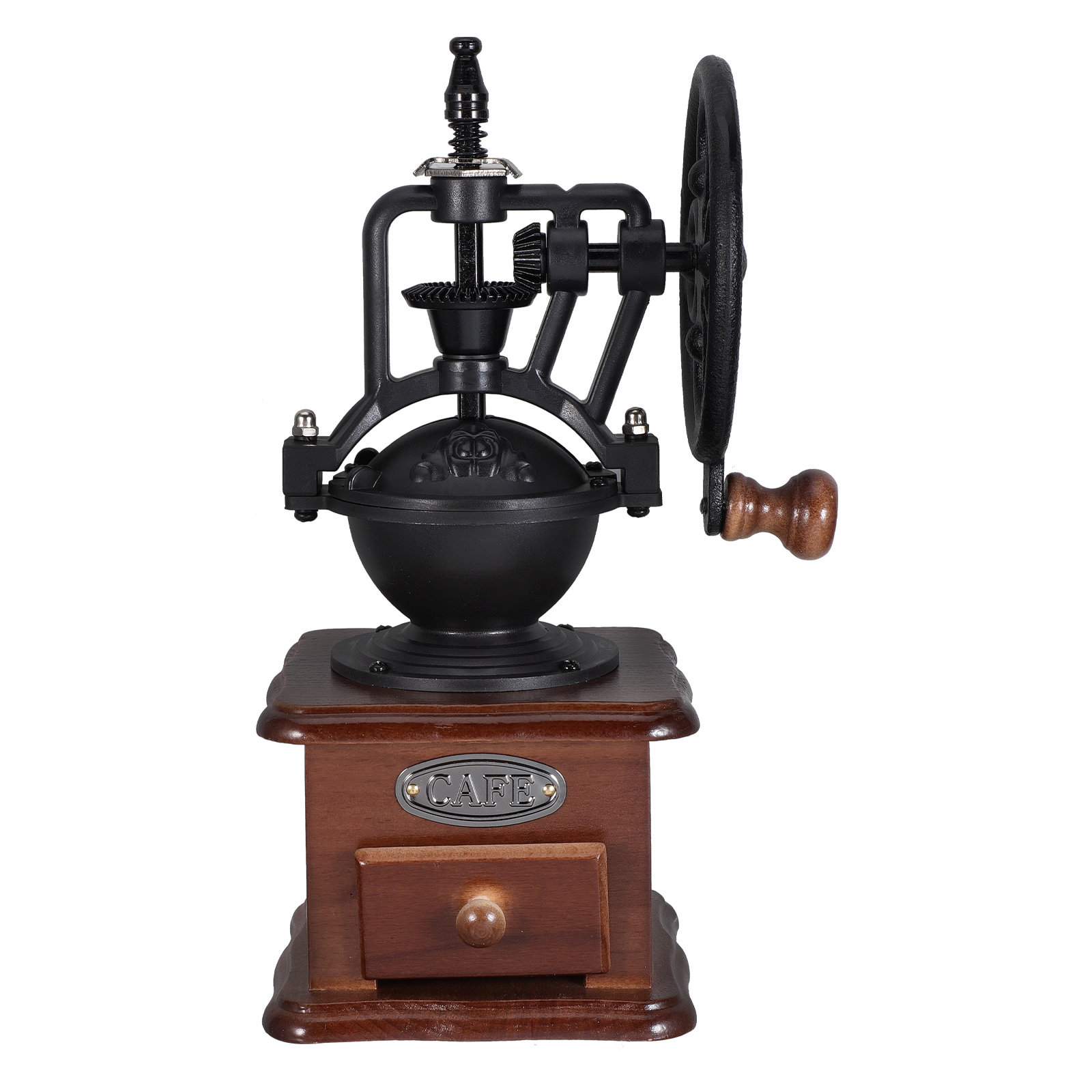 Retro Wooden Manual Coffee Mac - Kitchen Gadgets Vintage recension och pris
