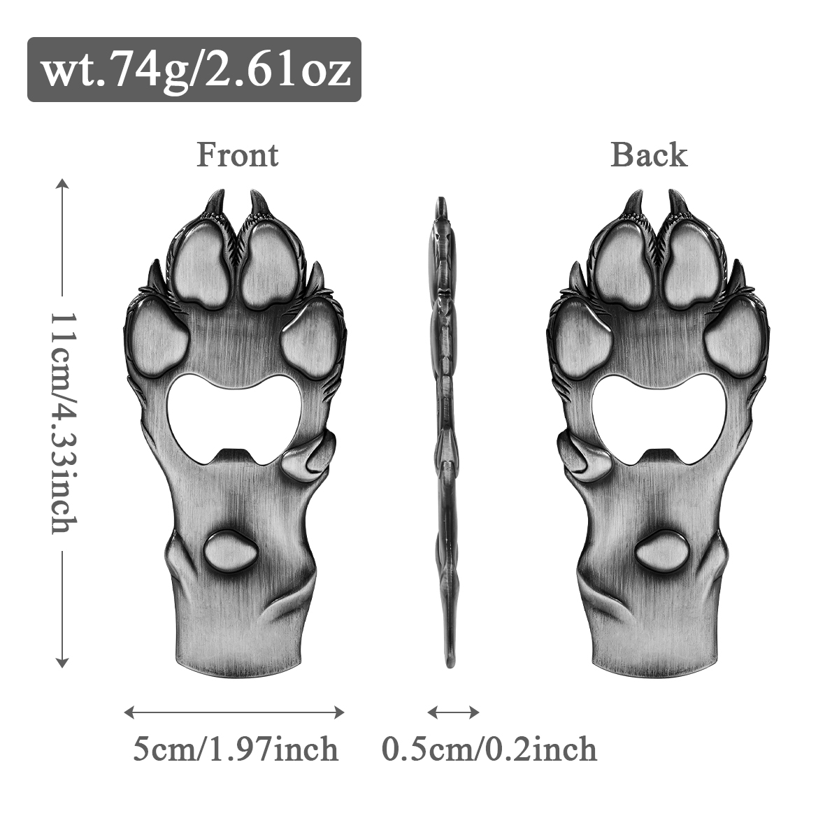 Vintage Dog Claw Bottle Opener - Kitchen Gadgets Vintage recension och pris