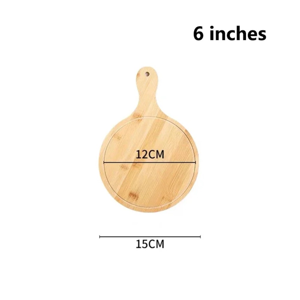 1Pcs Stone Cutting Bamboo Pizz - Pizza Stone Baking recension och pris