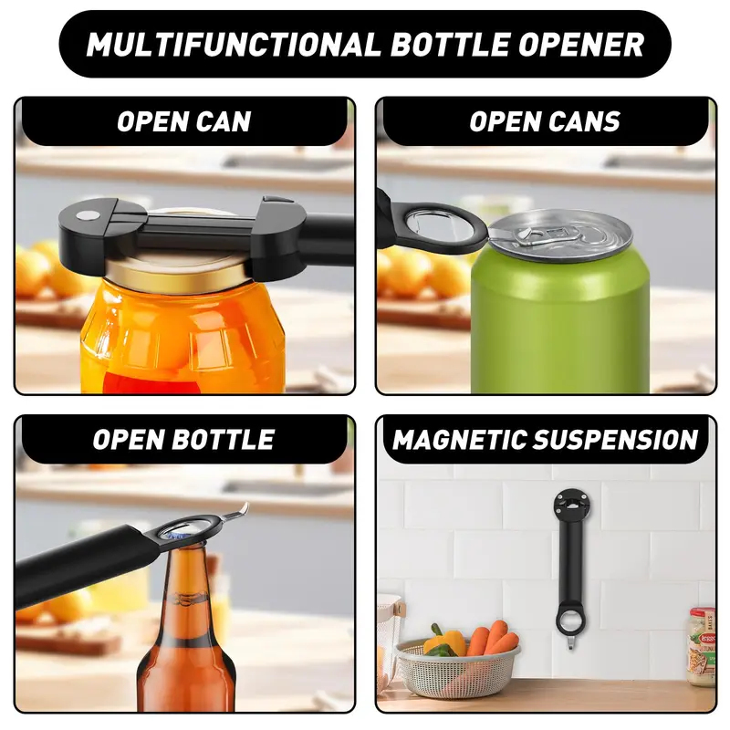 Multifunctional Adjustable Sta - Kitchen Gadgets Jar Openers recension och pris