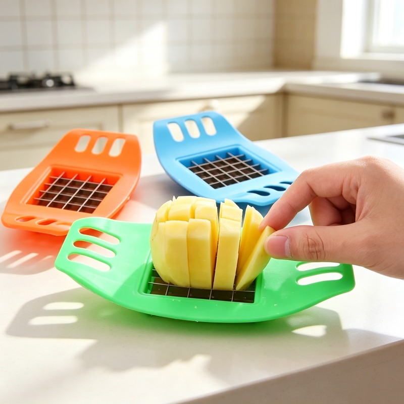French Fries Maker Potato Cutt - Kitchen Gadgets Vegetable Chopper recension och pris