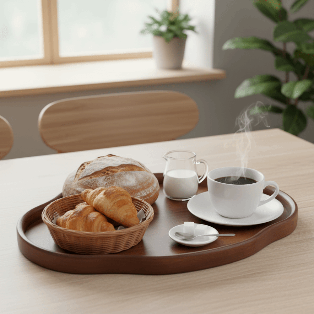 Irregular Shape Bamboo Decorat - Kitchen Gadgets Vintage recension och pris