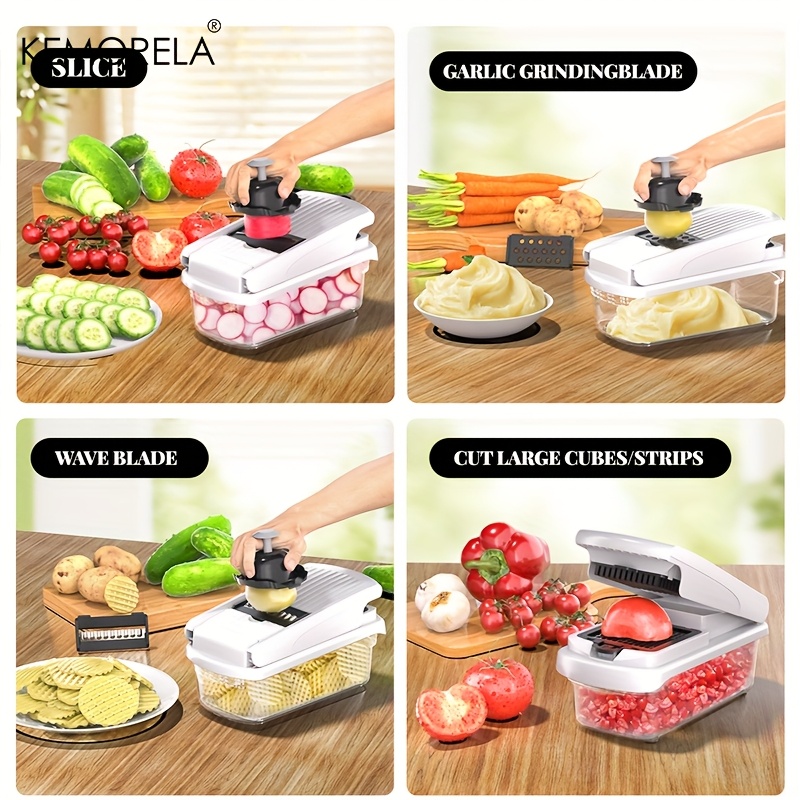 14/15 in 1 Multifunctional Veg - Kitchen Gadgets Vegetable Chopper recension och pris