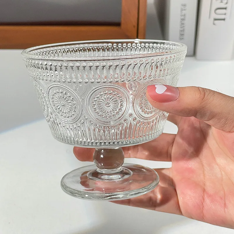 Vintage Relief Flower Glass Cu - Kitchen Gadgets Vintage recension och pris