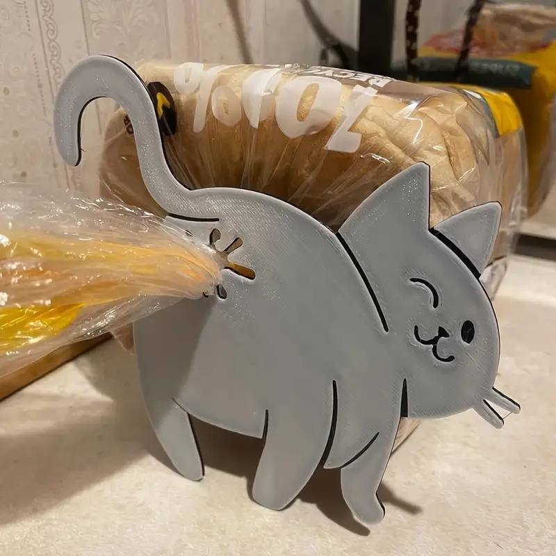 2pcs Funny Cat Butt Bag Clip,  - Funny Kitchen Gadgets Gifts recension och pris