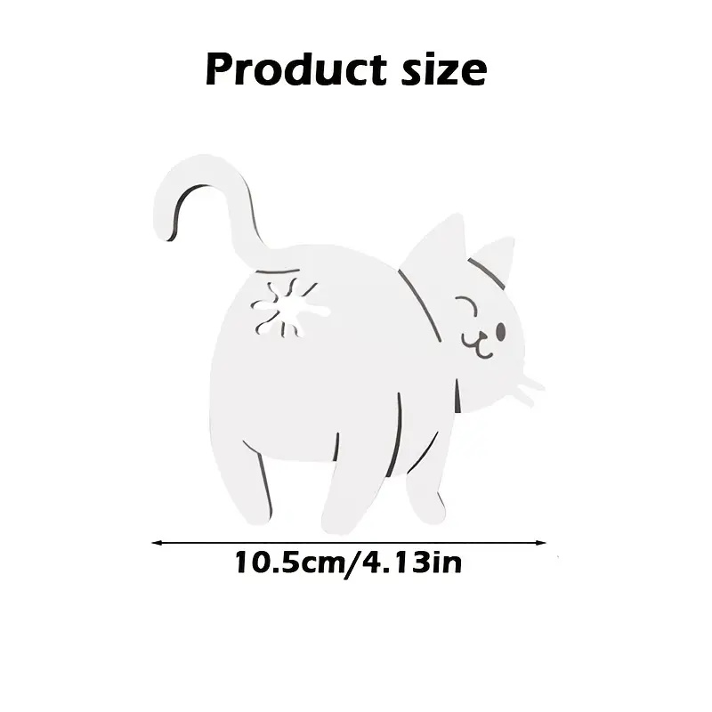 2pcs Funny Cat Butt Bag Clip,  - Funny Kitchen Gadgets Gifts recension och pris