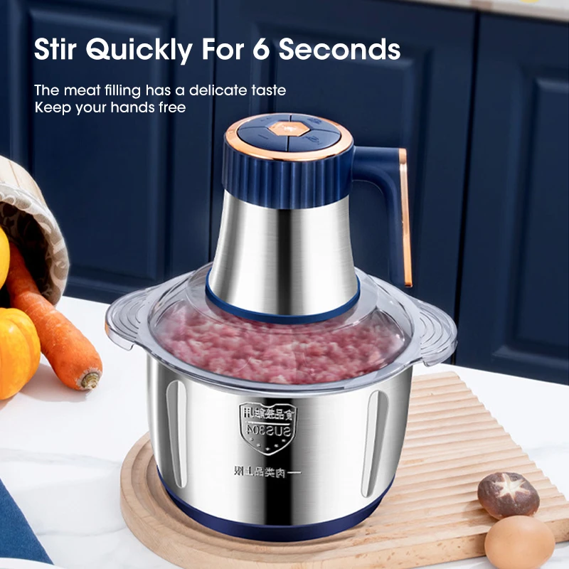 High-grade 5L 304 Stainless St - Kitchen Gadgets Vegetable Chopper recension och pris