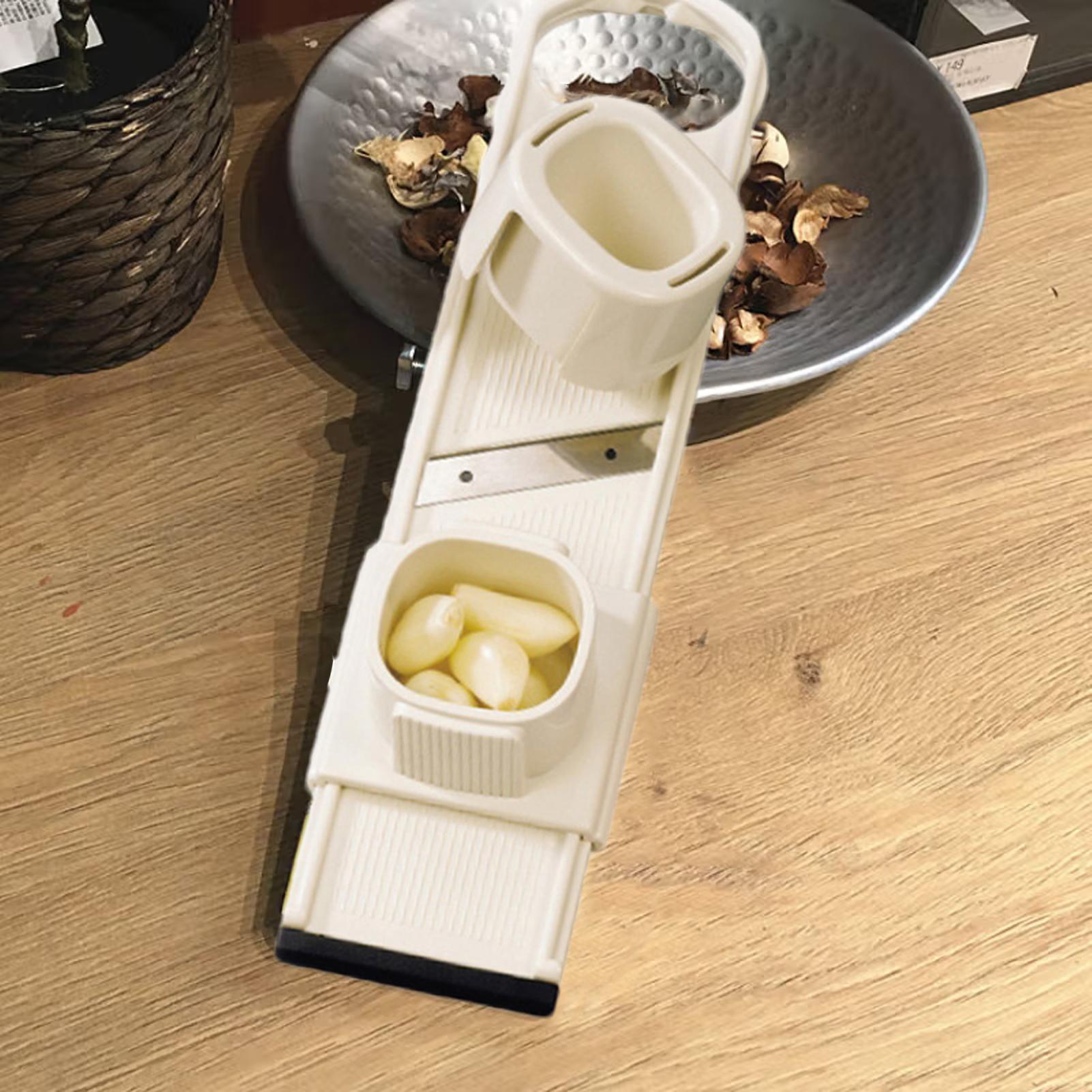 1pc Garlic Slicer Cutter Shred - Kitchen Gadgets Vegetable Chopper recension och pris