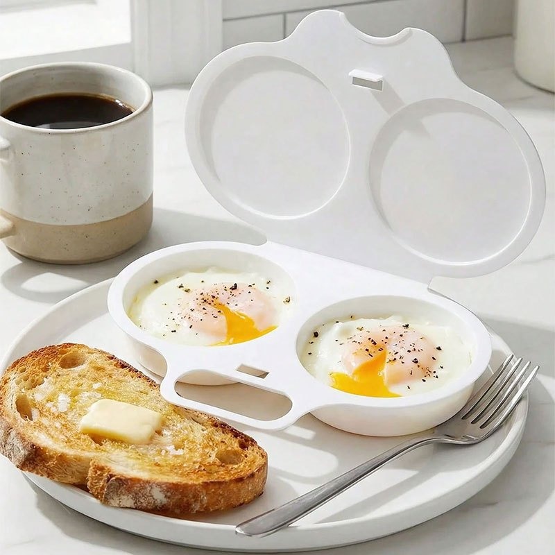 Microwave steamed egg box, for - Kitchen Gadgets For Gifts recension och pris